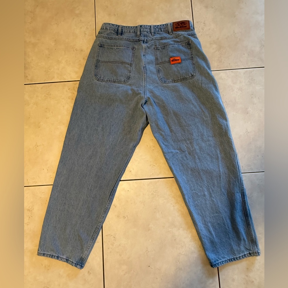 Butter Goods Baggiest 32/32 light blue wash